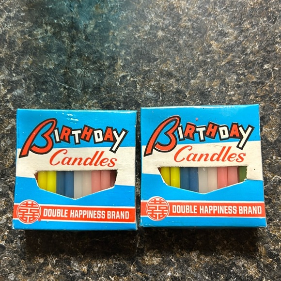 ONE Package of Vintage Birthday Candles - Picture 1 of 3